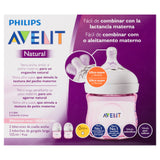 Philips Avent Natural Bottle 0m+ 125mL 2 Pack