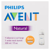 Philips Avent Natural Bottle 6m+ 330mL