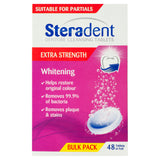 Steradent Denture Cleansing Tablets Arctic Tablets 48 Pack
