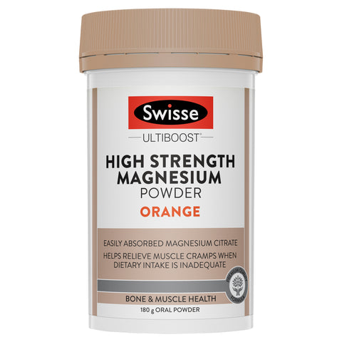 Swisse Ultiboost High Strength Magnesium Poweder Orange