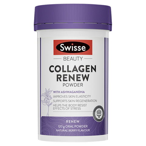 Swisse Beauty Collagen Renew Natural Berry 120g