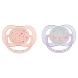 Avent Ultra Air Night BPA Free Soother 0-6m 2 Pack