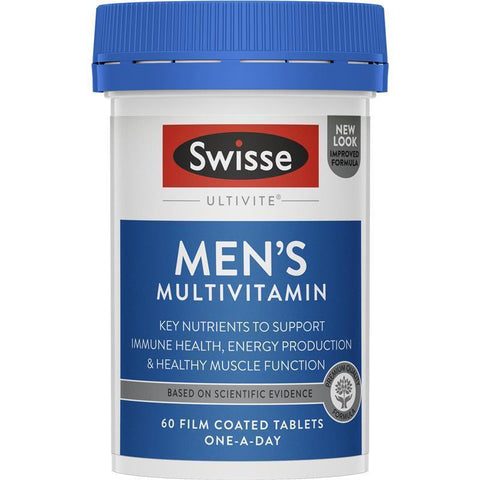 Swisse Ultivite Men's Multivitamin 60 Tablets