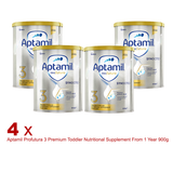 4 x Aptamil Profutura 3 Premium Toddler Nutritional Supplement From 1 Year 900g