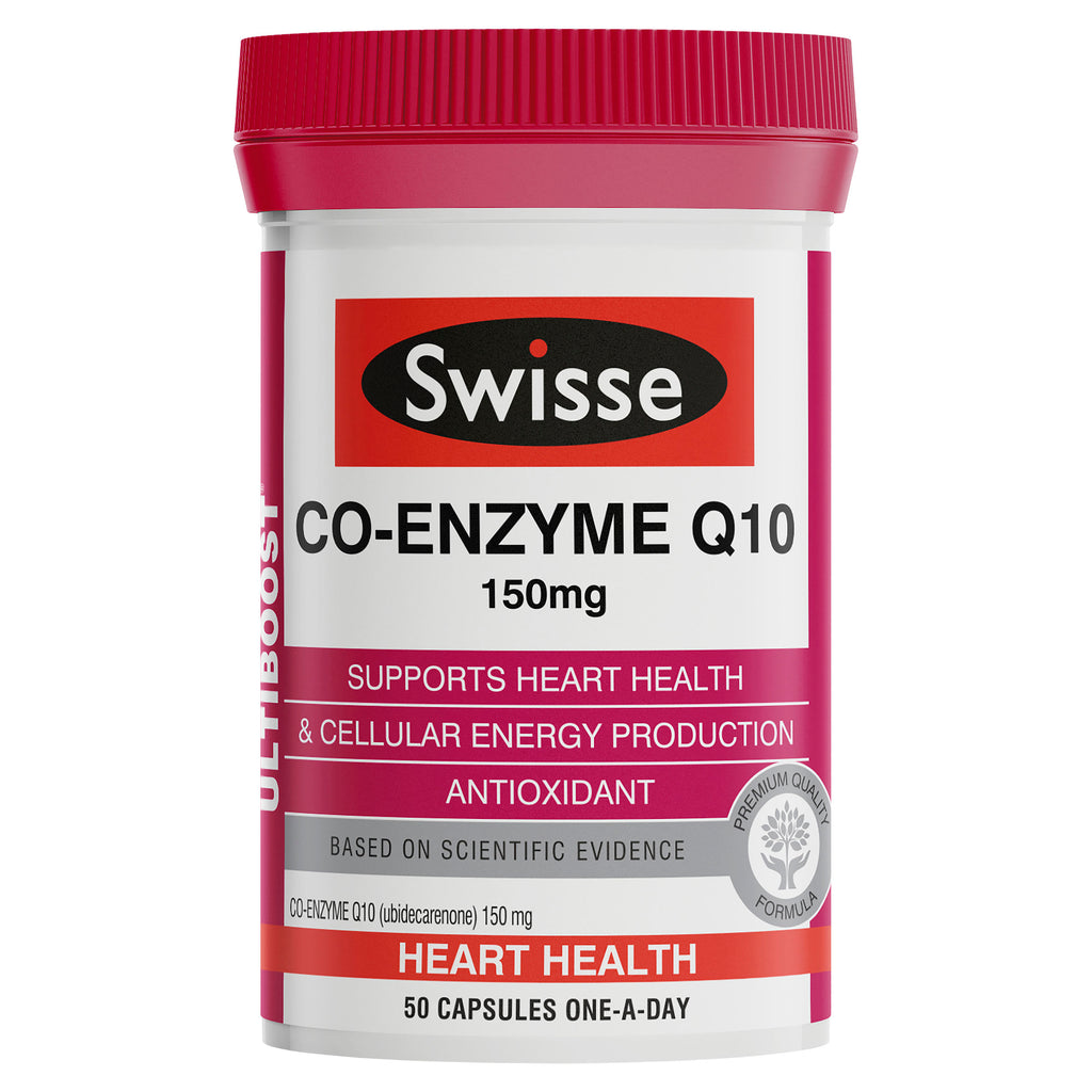 Swisse Ultiboost Co-enzyme Q10 150Mg 50 capsules