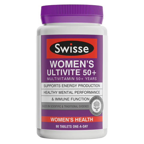 Swisse Women's Ultivite 50+ multivitamin 90 tablets