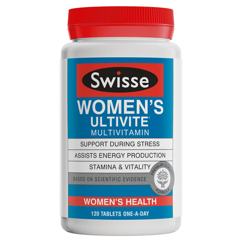 Swisse Women’s Ultivite multivitamin 120 tablets