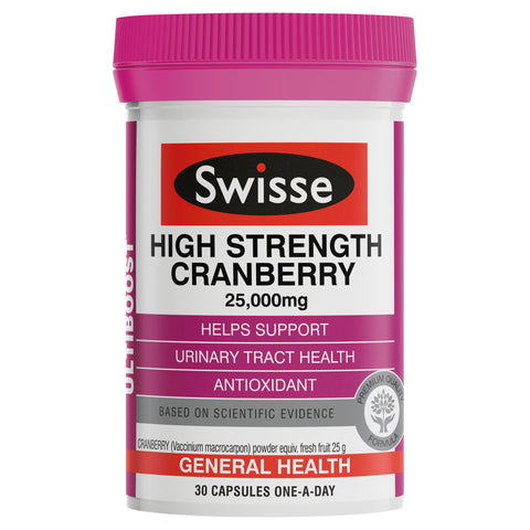 Swisse Ultiboost High Strength Cranberry 30 Pack
