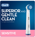 Oral-B Sensitive Clean Replacement Brush Heads 2 Pack
