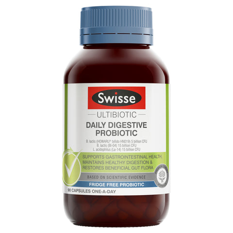 Swisse Ultibiotic Daily Digestive Probiotic 90 Pack