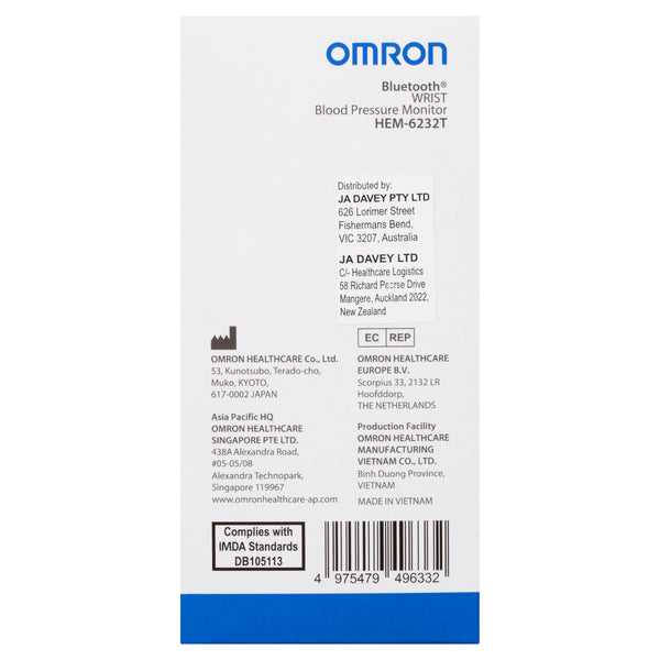 How to use Omron HEM 6232-T Wrist Blood Pressure Monitor with