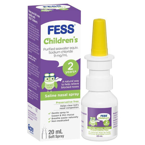 Fess Children's Saline Nasal Spray 20mL