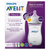 Philips Avent Natural Wide-Neck Bottles 1m+ 2 x 260mL